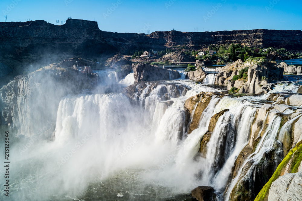 Shoshone Falls on the Snake River near Twin Falls, Idaho, USA