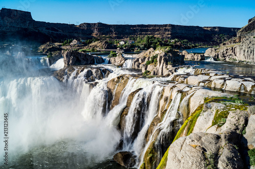 Shoshone Falls on the Snake River near Twin Falls, Idaho, USA