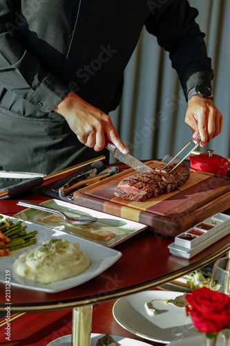 fine dining steakhouse steak