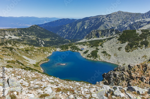 Amazing Landscape with Tevno vasilashko lake, Pirin Mountain, Bulgaria