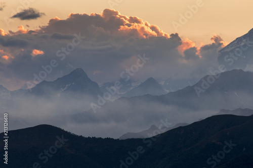 Montagne al tramonto © fierobecco