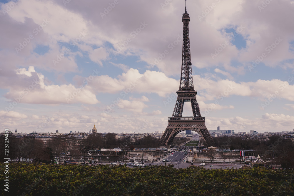 Naklejka premium Torre Eiffel - Paris, França