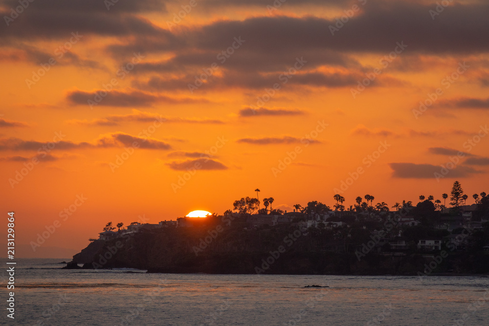Beautiful Sunset at Laguna Beach