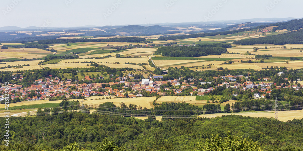 German Summer Landscape