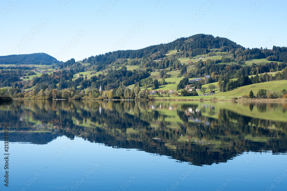 Niedersonthofener See im Oberallgäu