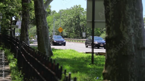 Commuters On Henry Hudson Parkway NYC photo