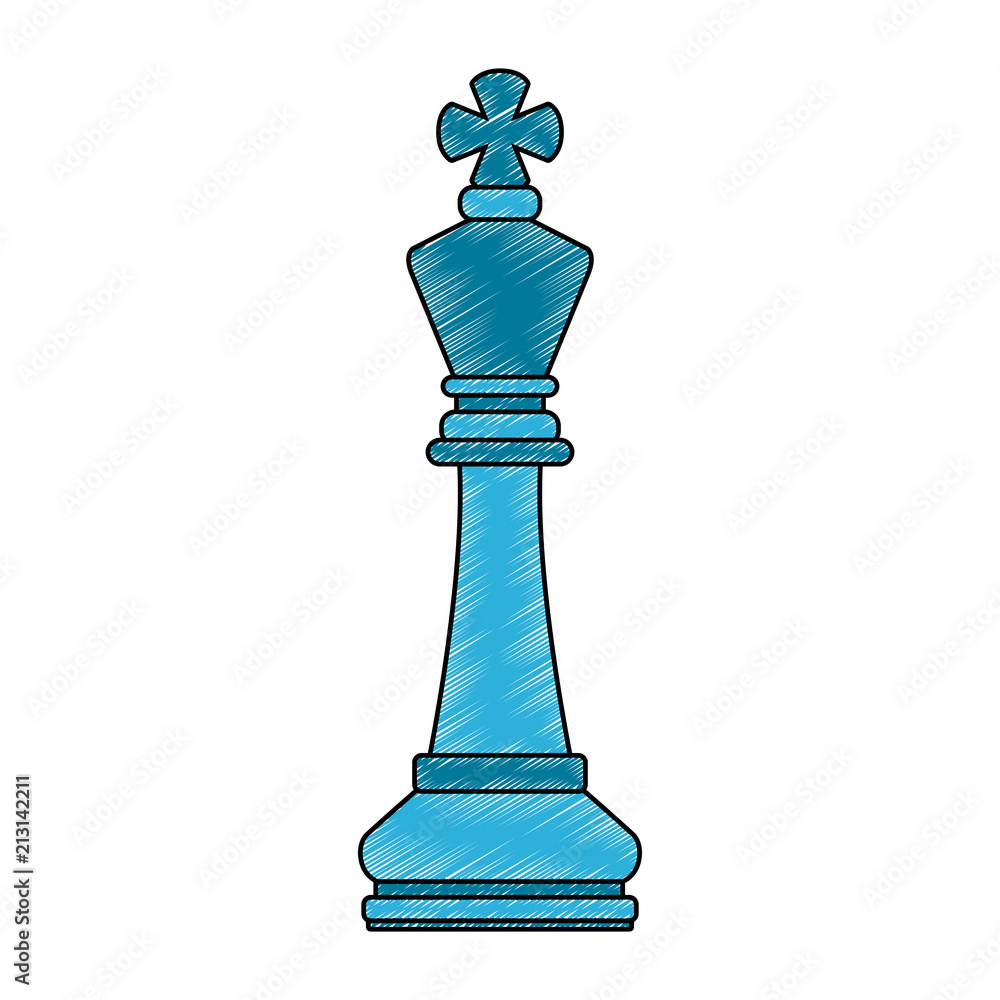 Chess game piece vector illustration graphic design Chess game piece vector illustration graphic design