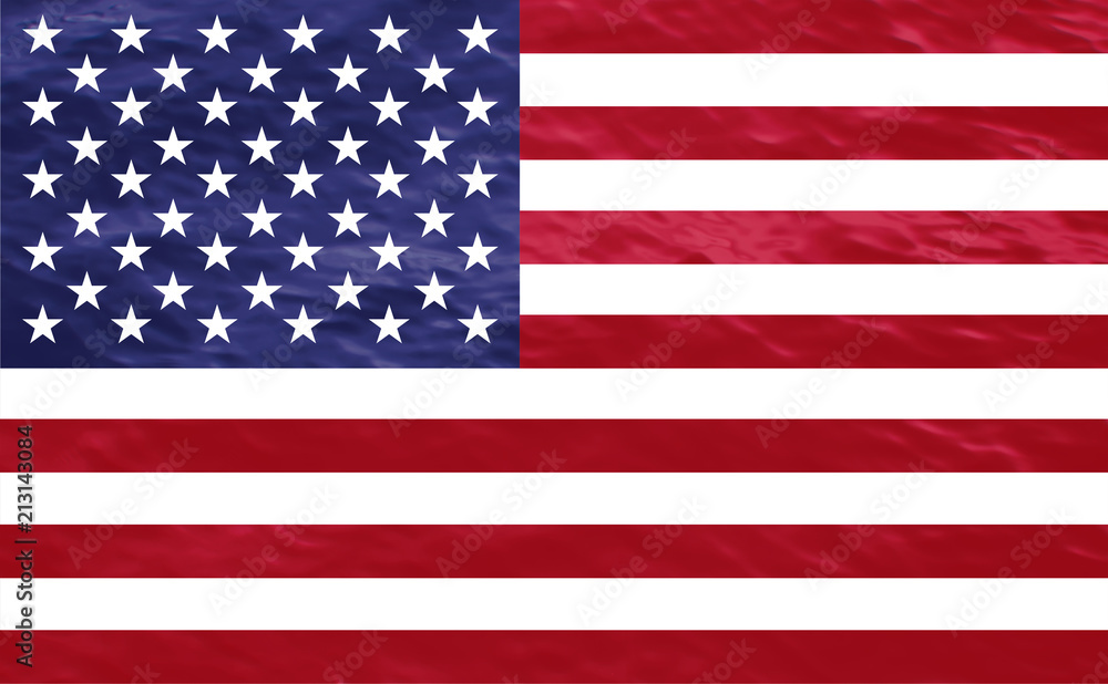American flag of the United States with natural textures and faded background. American flag of the United States with natural textures and faded background.