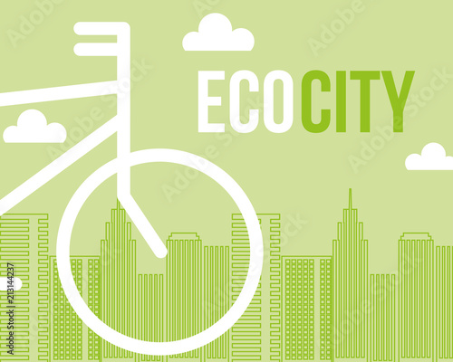 eco city bicycle transport environmental