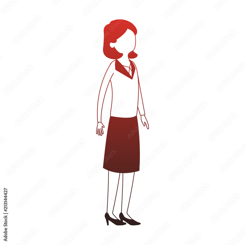 Executive business woman cartoon vector illustration graphic design Executive business woman cartoon vector illustration graphic design