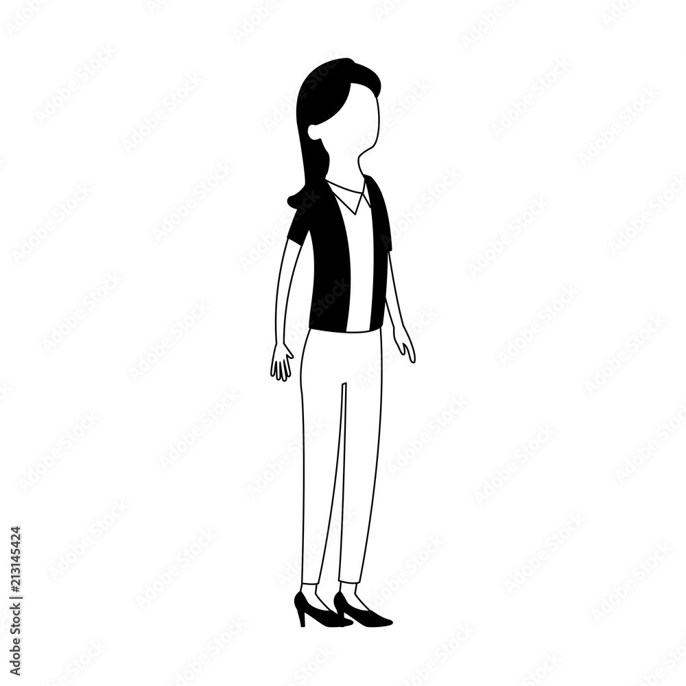 Executive business woman cartoon vector illustration graphic design Executive business woman cartoon vector illustration graphic design