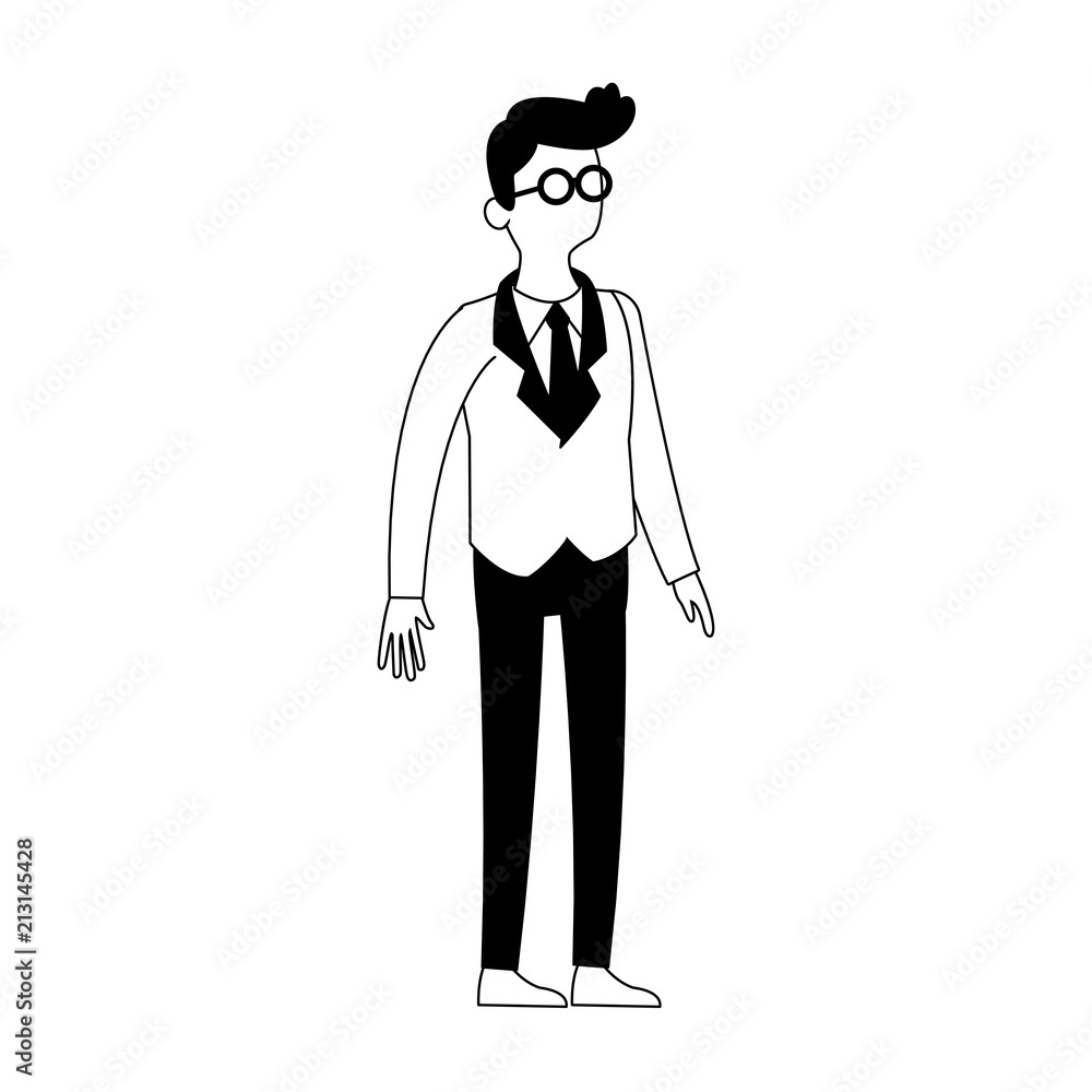 Executive businessman cartoon vector illustration graphic design Executive businessman cartoon vector illustration graphic design
