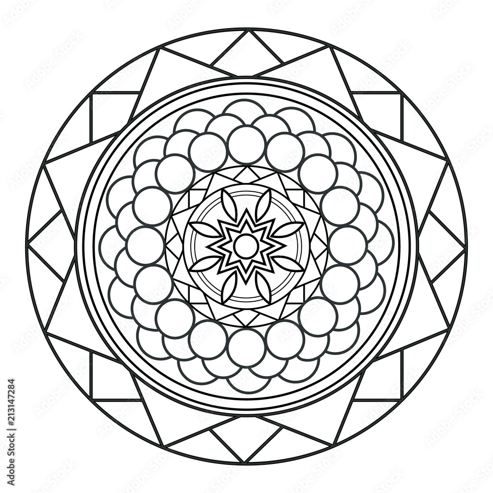 abstract cute mandala abstract cute mandala