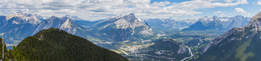 Fototapeta premium Banff Mountains 1