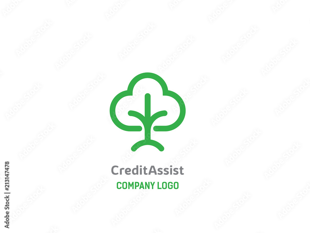 credit logo Stock Vector | Adobe Stock
