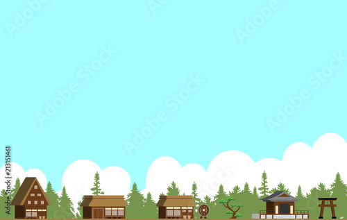 村の風景