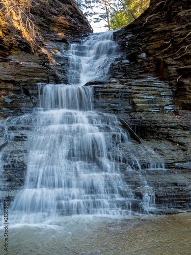 Autumn. Nature and water. photo