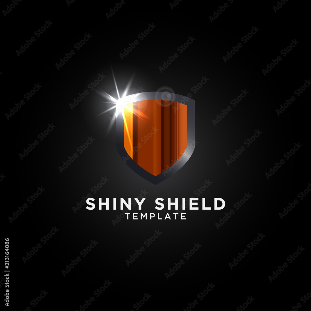 Luxury shield graphic design template Luxury shield graphic design template