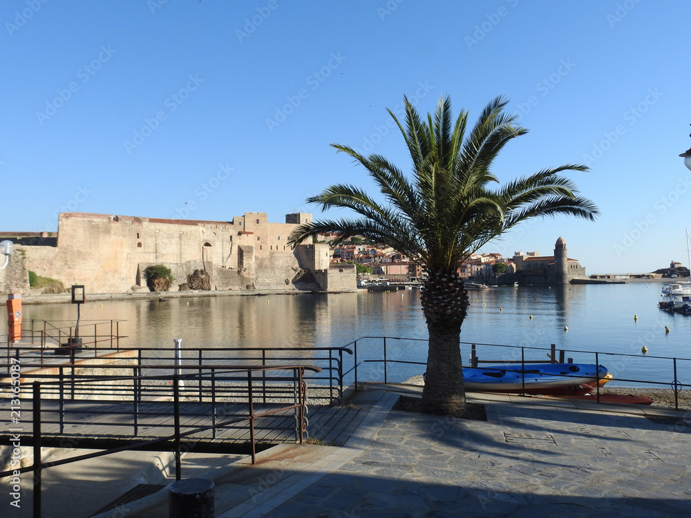 Fototapeta premium collioure pyrénées orientales