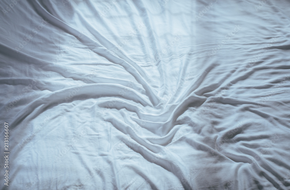 Wrinkled Bed Sheet