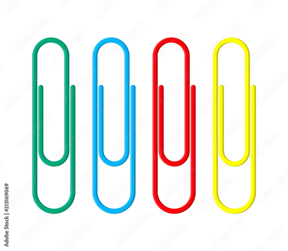 Colored paper clips. Clerical clothespin. Colored paper clips. Clerical clothespin.