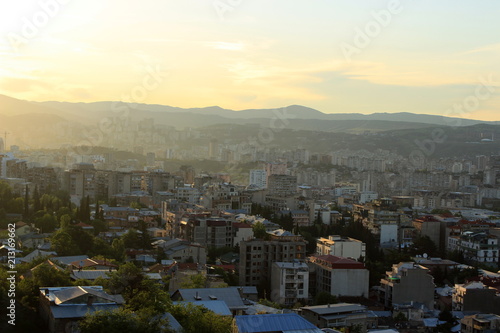Aerial view on tiblisi, georgia © Mira