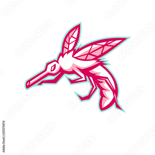 Mosquito Mascot