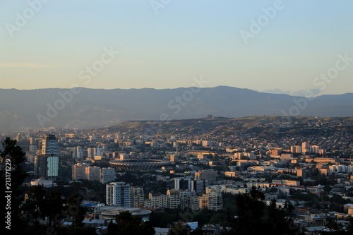 Aerial view on tiblisi, georgia © Mira