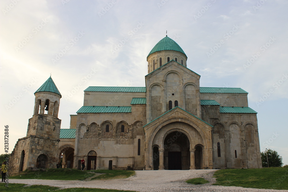 bagrati cathedral in kutaisi , georgia
