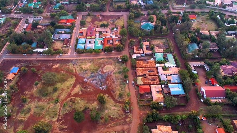 Aerial clip of Moshi City, Tanzania. Aerial clip of Moshi City, Tanzania.