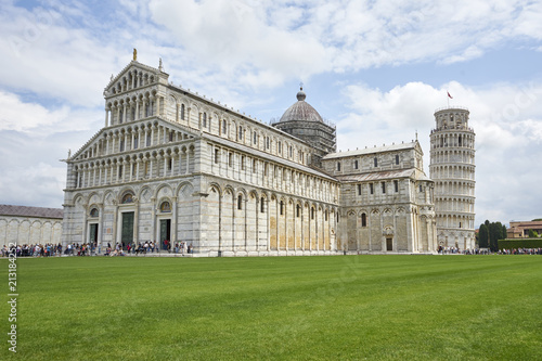 Leaning Tower of Pisa in Pisa, Italy