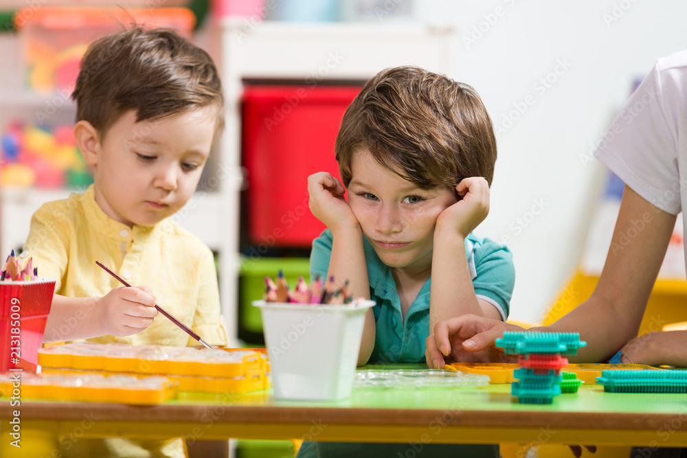 Fototapeta premium Preschool Child