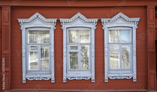 окна в русских избах