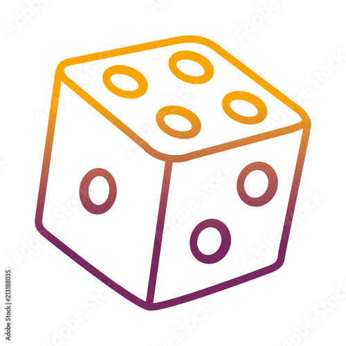 degraded line casino dice cube game addiction