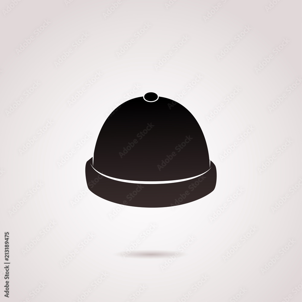 Hat vector icon.