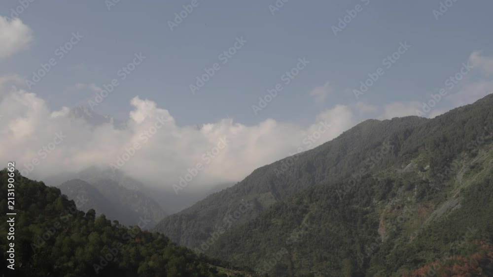 clouds moving over mountains clouds moving over mountains