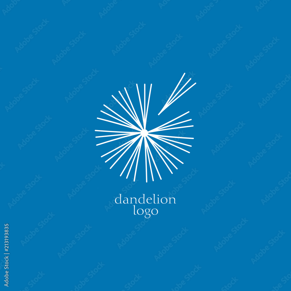 dandelion icon. dandelion logo vector illustration eps 10. dandelion icon. dandelion logo vector illustration eps 10.