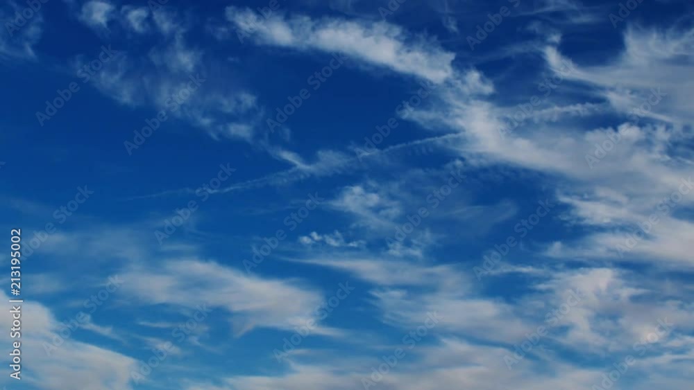 Panning shot of desert sky and clouds Panning shot of desert sky and clouds