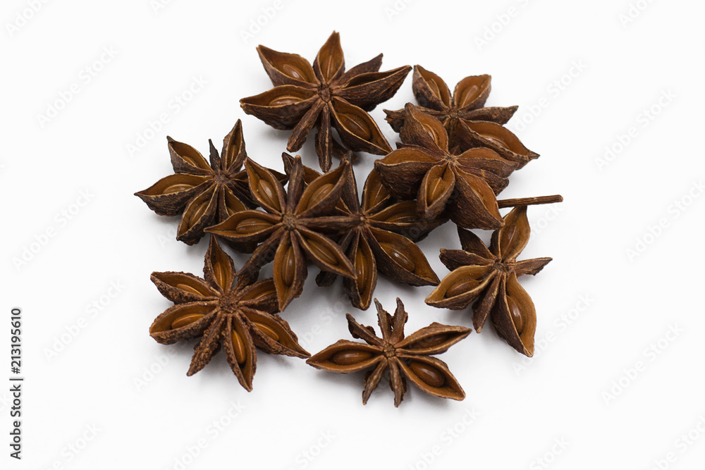 Cardamom isolated on white background. Aromatic spices. Cardamom isolated on white background. Aromatic spices.