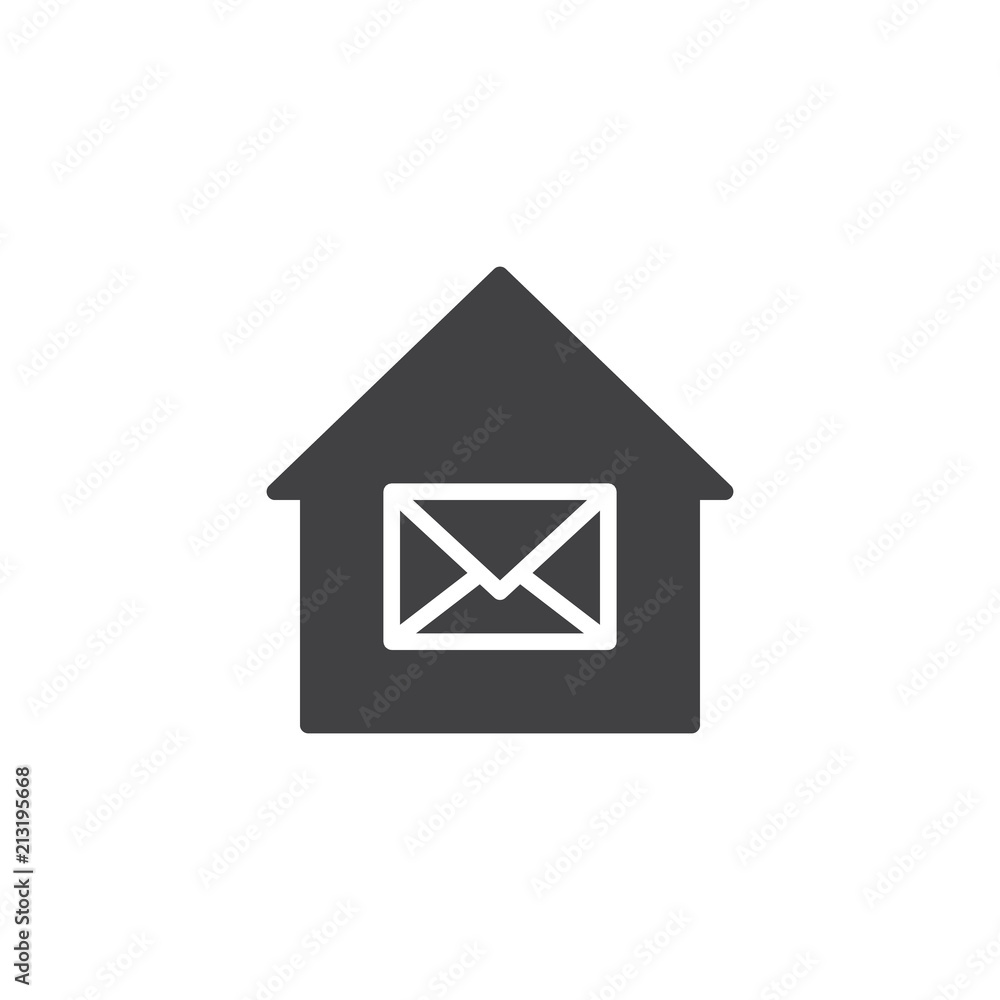 Post office vector icon. filled flat sign for mobile concept and web design. Envelope Mail simple solid icon. Symbol, logo illustration. Pixel perfect vector graphics Post office vector icon. filled flat sign for mobile concept and web design. Envelope Mail simple solid icon. Symbol, logo illustration. Pixel perfect vector graphics