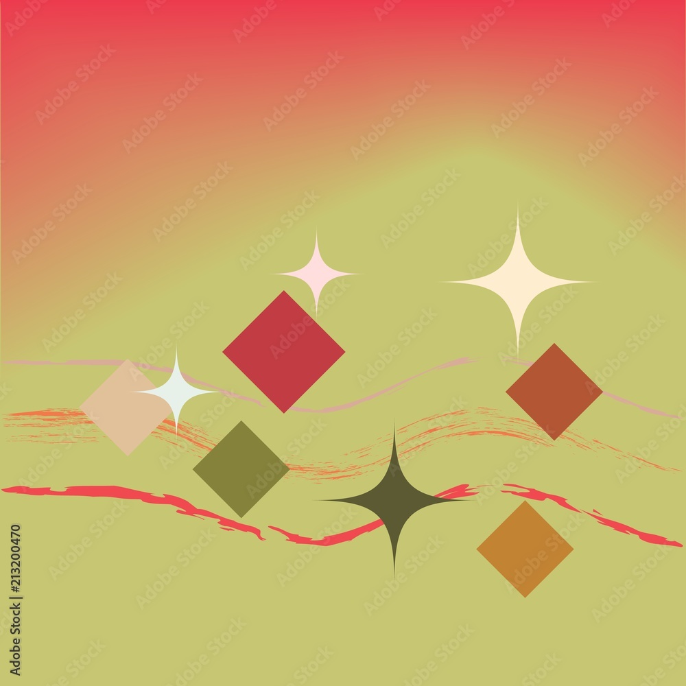 Abstract modern of square on colorful background Abstract modern of square on colorful background