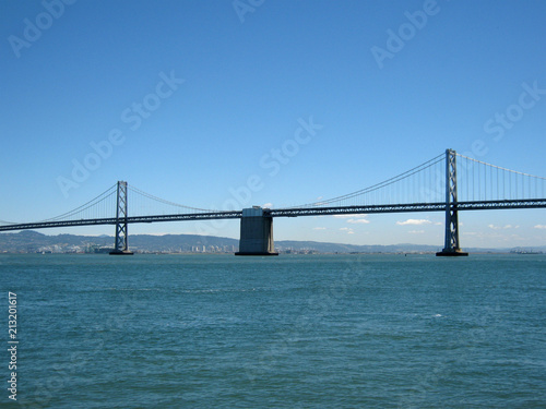 Fototapeta Naklejka Na Ścianę i Meble -  San Francisco side of Bay Bridge