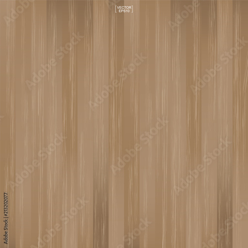 Wood pattern and texture for background. Vector.