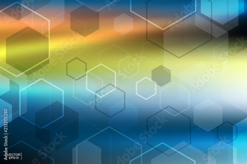Abstract colorful technology background.Vector.