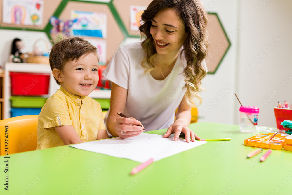 Fototapeta premium Preschool