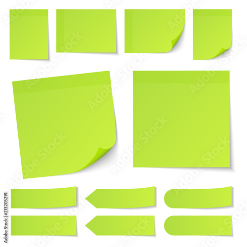 Green Stick Notes Collection