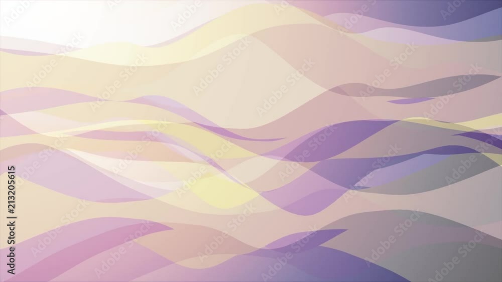 soft waving abstract color painting gentle flow animation background new quality dynamic art motion colorful cool nice beautiful video footage