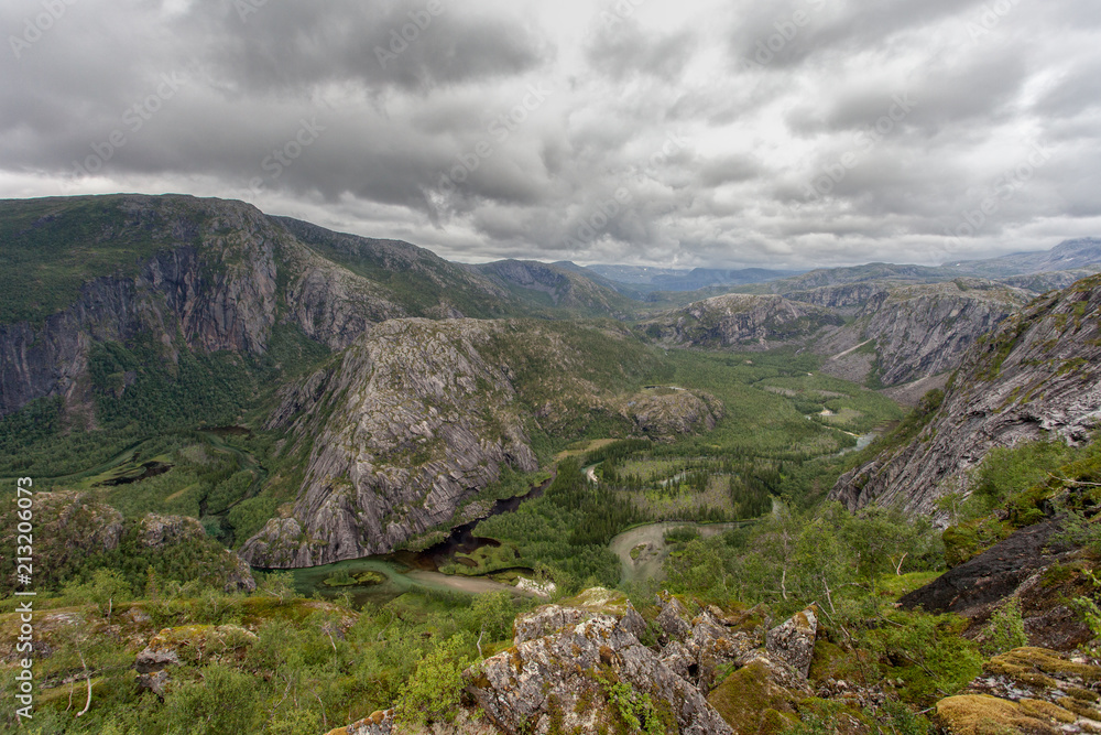 Naklejka premium Norway Scandinavia National Park