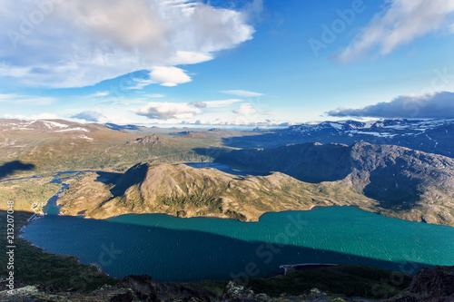 Fototapeta Naklejka Na Ścianę i Meble -  Norway Scandinavia National Park