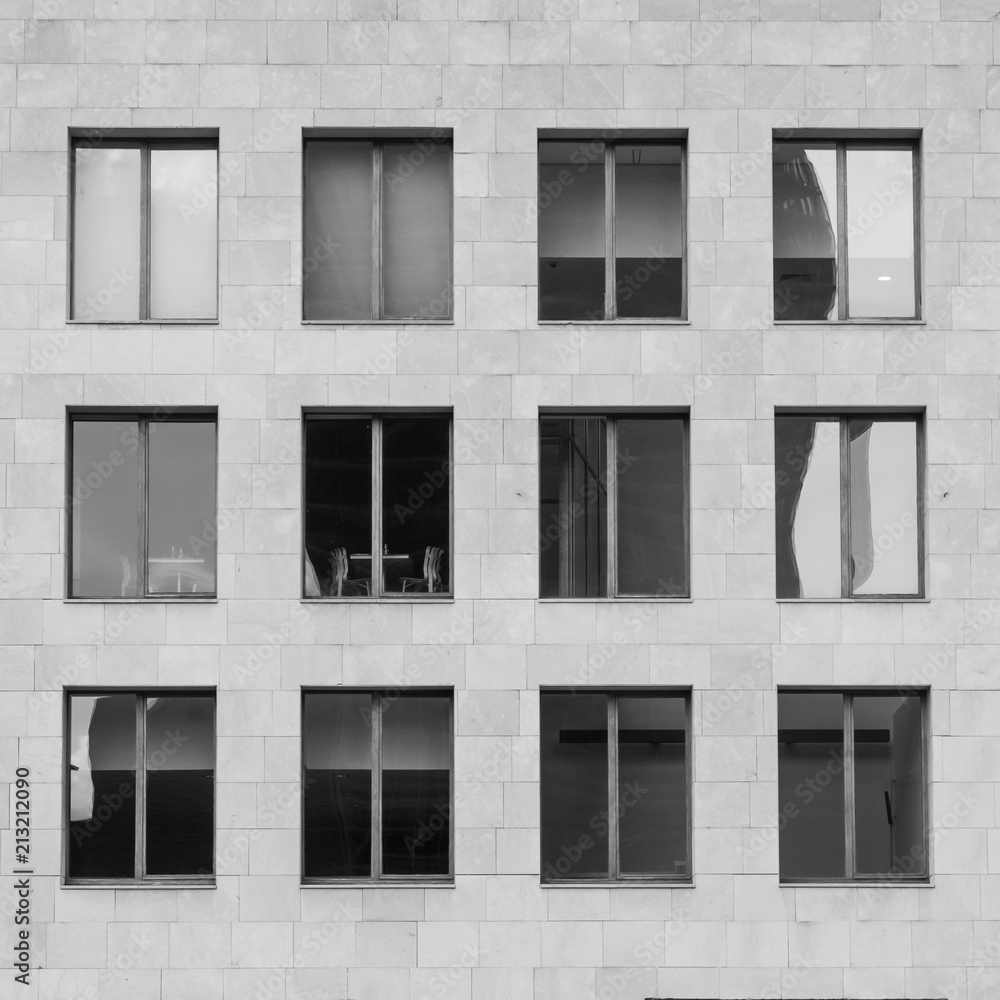 Detail of windows in the Guggenheim museum Bilbao Detail of windows in the Guggenheim museum Bilbao
